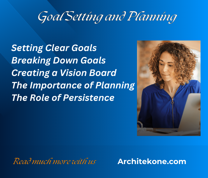 Goal Setting and Planning