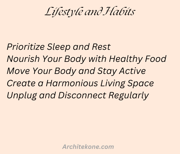 Lifestyle and Habits