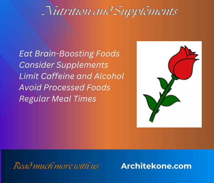 Nutrition and Supplements