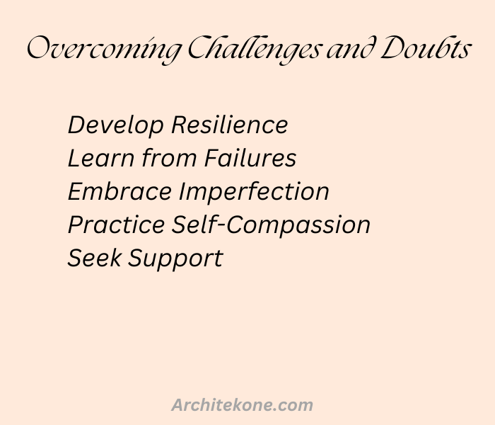 Overcoming Challenges and Doubts