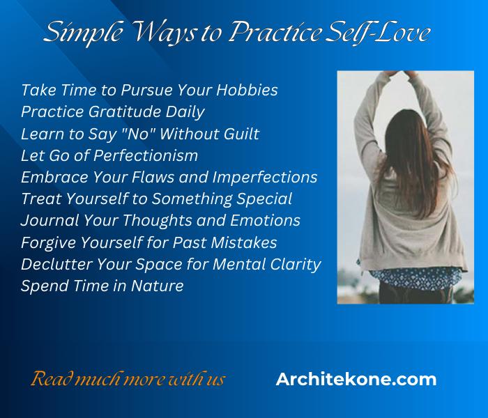 Simple Ways to Practice Self-Love 11-20